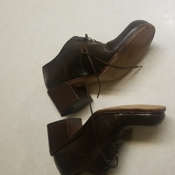 ESPACE/Shoes size 5.5 block heel - Picture 3 of 12